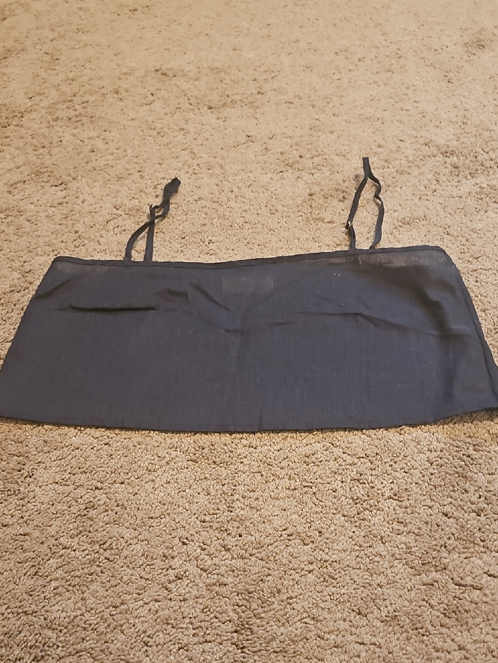 DISSH Navy Strapless Bandeau Top
